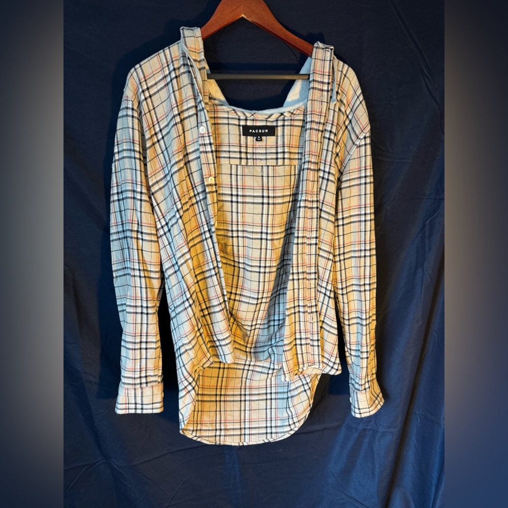 PAC Sun buttoned hooded jacket